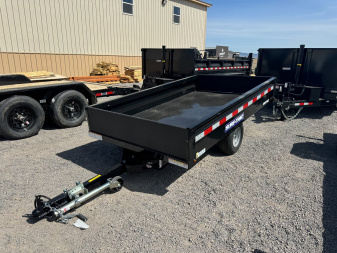 New 2024 Sure-Trac 4.5x8 Utility Dump Trailer