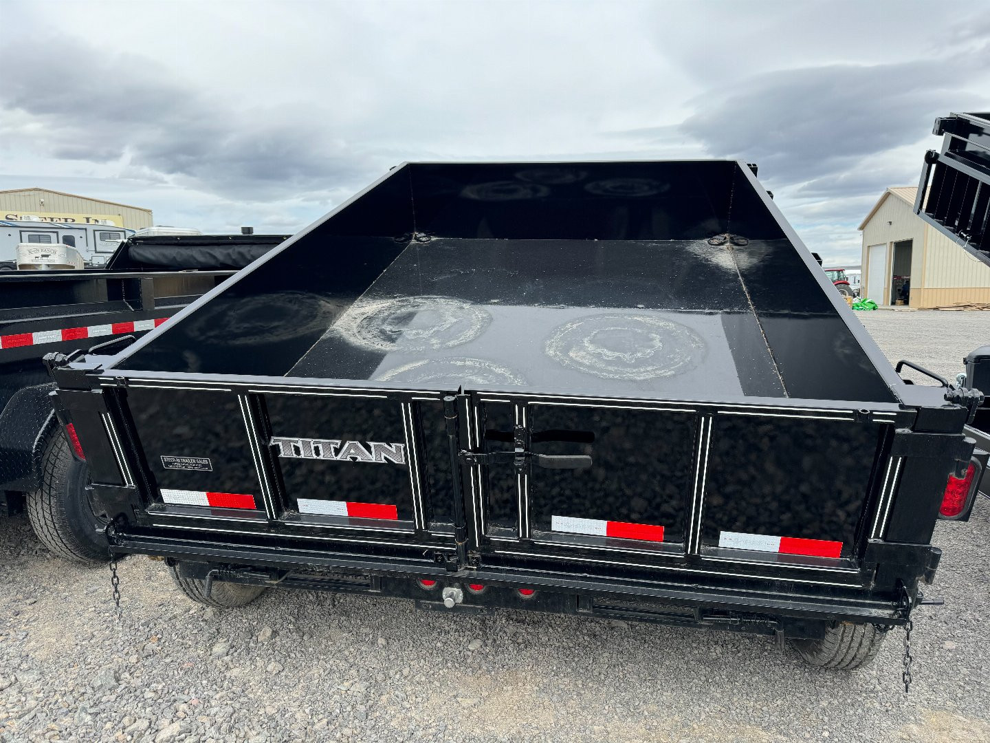 New 2024 TITAN TRAILER 7x10 BH Dump Trailer