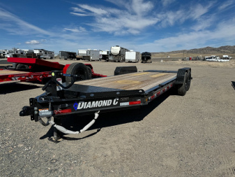 New 2024 Diamond C LPX207 20' LOW PROFILE EQUIPMENT TRAILER