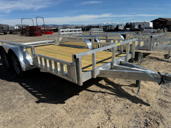 New 2024 MISSION MLS 6.5x14 Utility Trailer