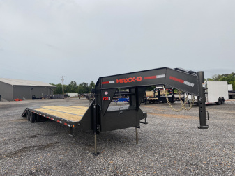 New 2026 MAXXD 40' x 102" 30k Hyd Dove Gooseneck Trailer