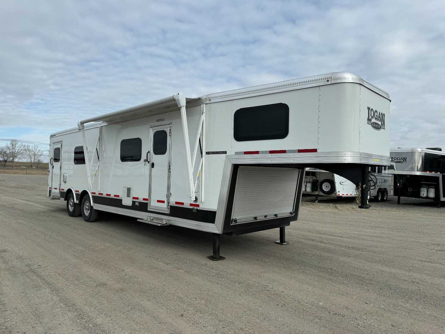 New 2024 Logan Coach Sport Hauler- 14'x14' -14'Garage