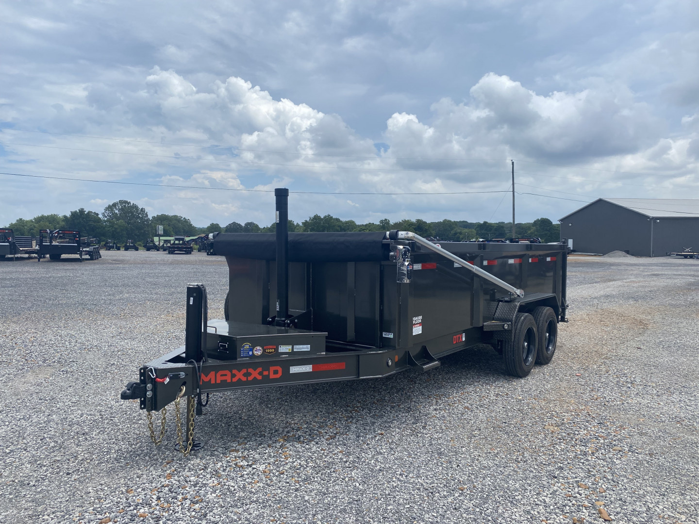 New 2026 MAXXD Dump Trailer | 16' x 83" 17.5K GVWR