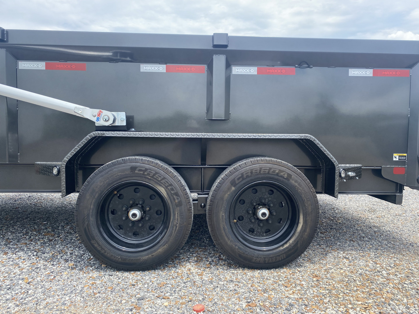 New 2026 MAXXD Dump Trailer | 16' x 83" 17.5K GVWR