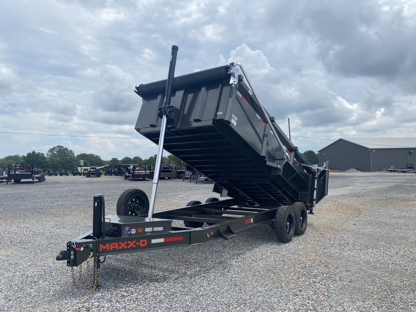 New 2026 MAXXD Dump Trailer | 16' x 83" 17.5K GVWR
