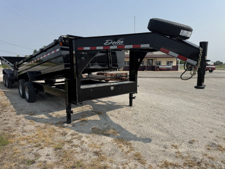 New 2024 Delta Mfg 16 GN Dump Trailer