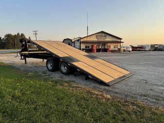 New 2025 Delta Mfg 26Tilt Flatbed Trailer