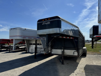 Used 2007 Delta Mfg 20HIP Stock Combo Trailer
