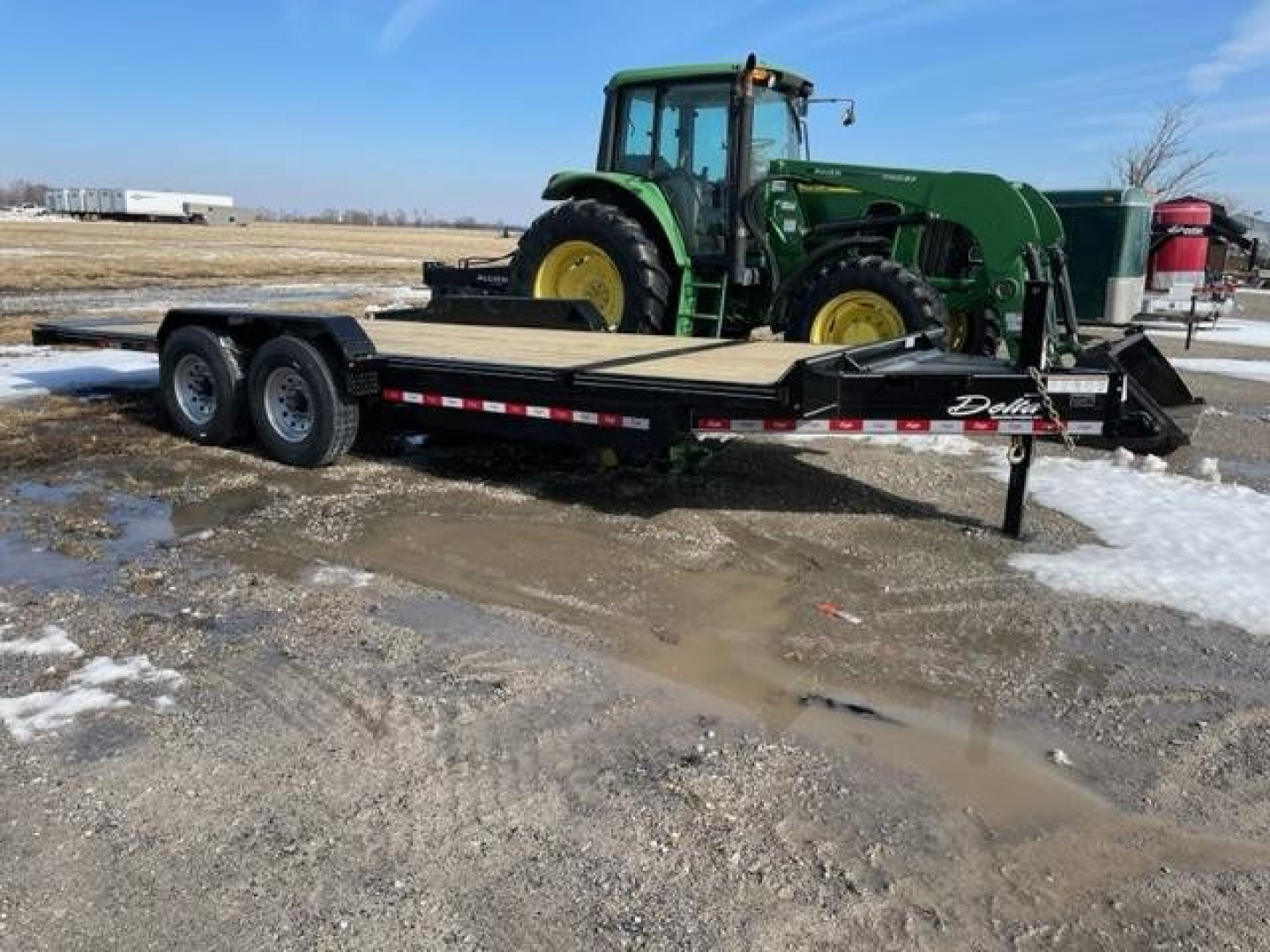 New 2024 DELTA MANUFACTURING 22' bumper Tilt Contractor