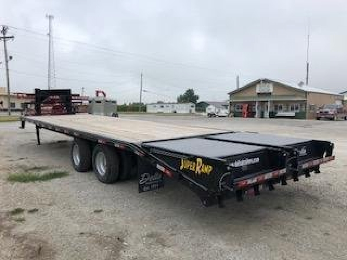 New Delta 32' Gooseneck Flatbed Trailer