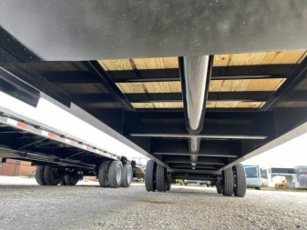 New Delta 32' Gooseneck Flatbed Trailer