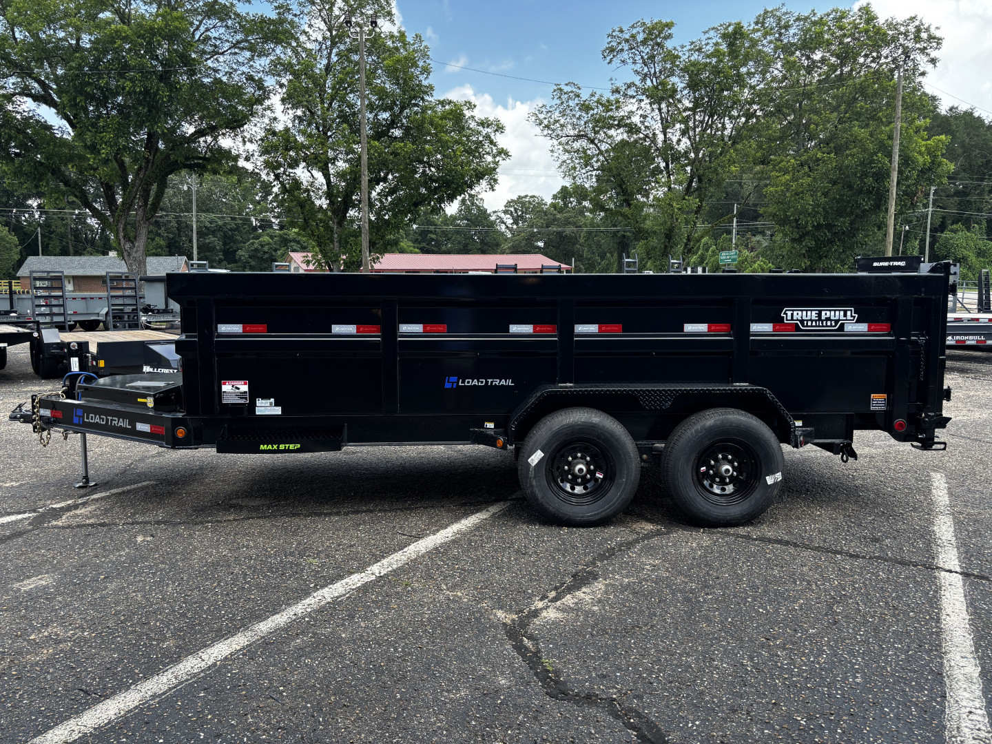 New 2025 Load Trail DL8316072SS 7x16 14k Dump Trailer