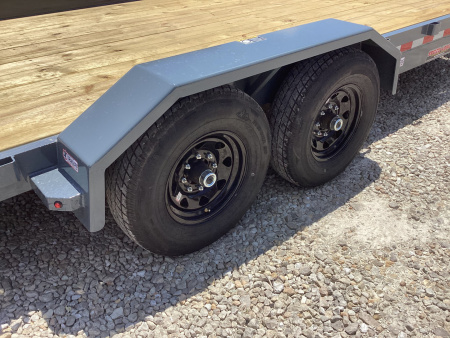 New 2026 H&H 82x22 Electric Tilt Speedloader Car Hauler, 14k