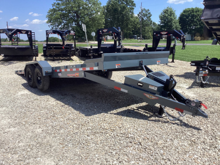 New 2026 H&H 82x22 Electric Tilt Speedloader Car Hauler, 14k