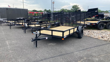 New 2025 P & T Trailers 6.5x12 Utility Trailer