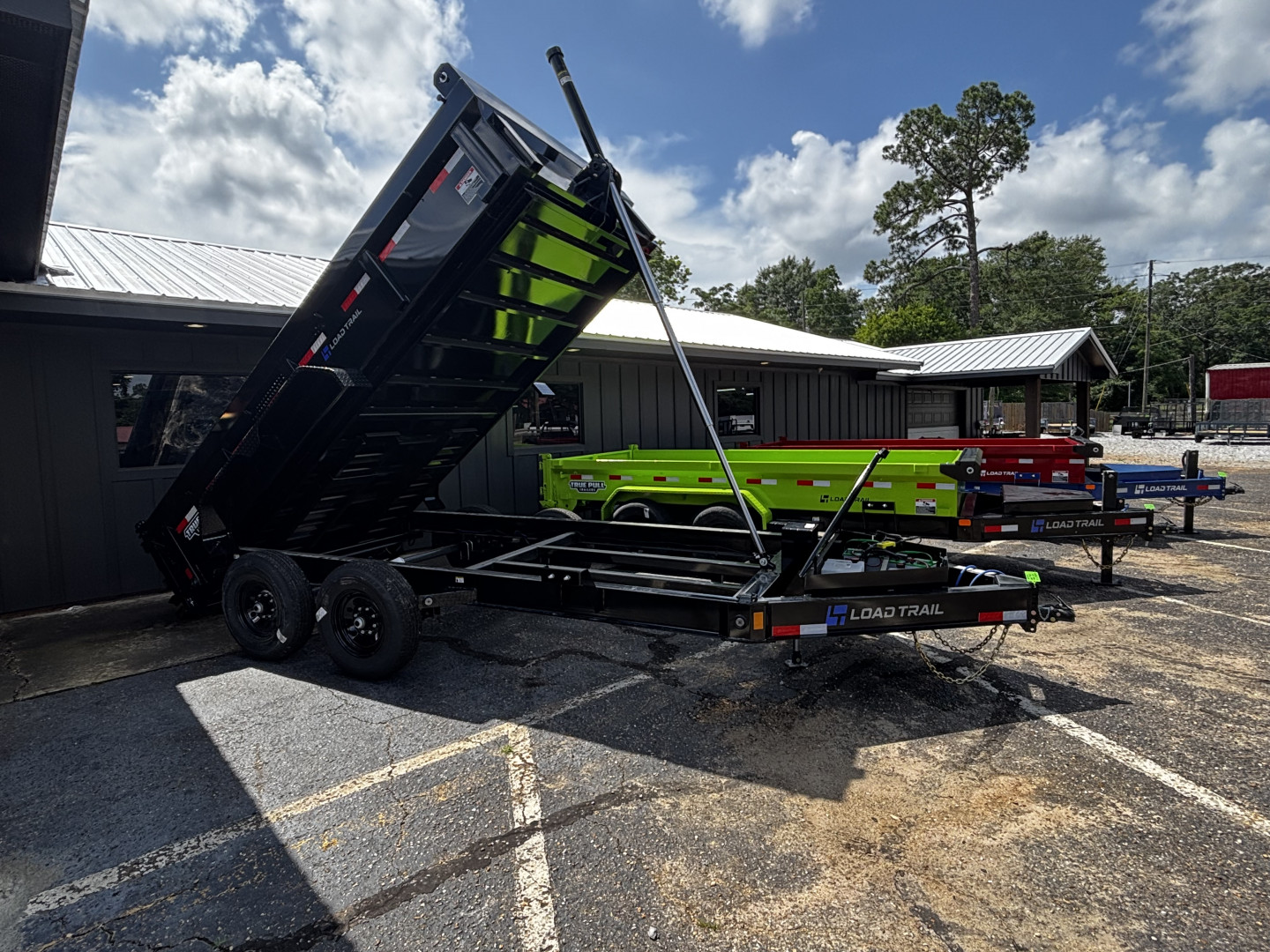 New 2025 Load Trail DL8314072CM 7x14 14k Dump Trailer