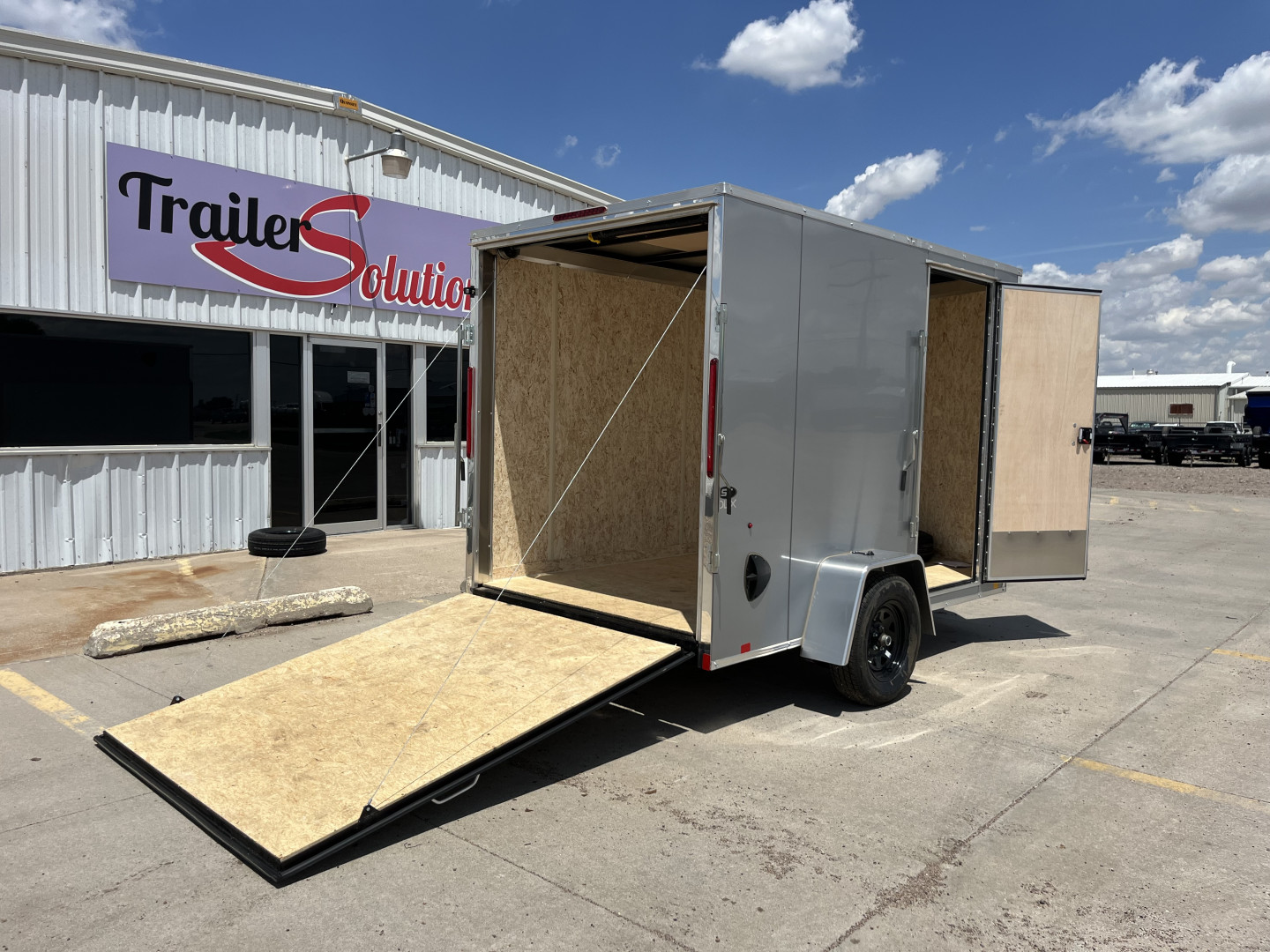New 2025 Look Trailers 6' x 10' Single Axle 0.80 Composite Skin Cargo / Enclosed Trailer