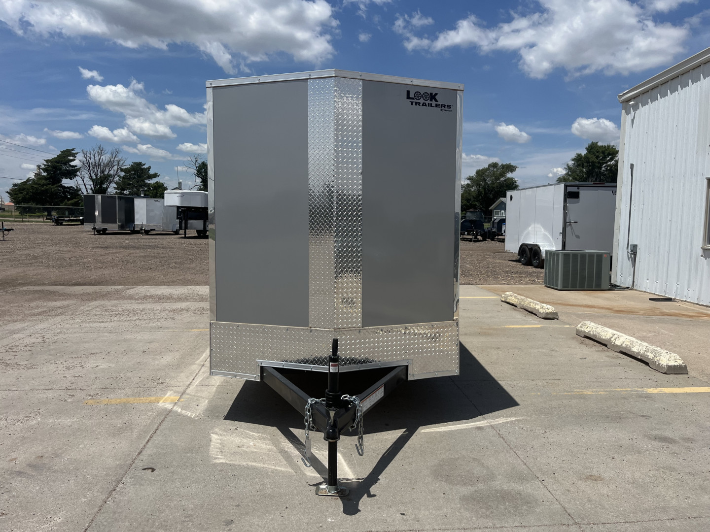 New 2025 LOOK TRAILERS 6' x 12' Single Axle .080 Composite Skin Cargo / Enclosed Trailer