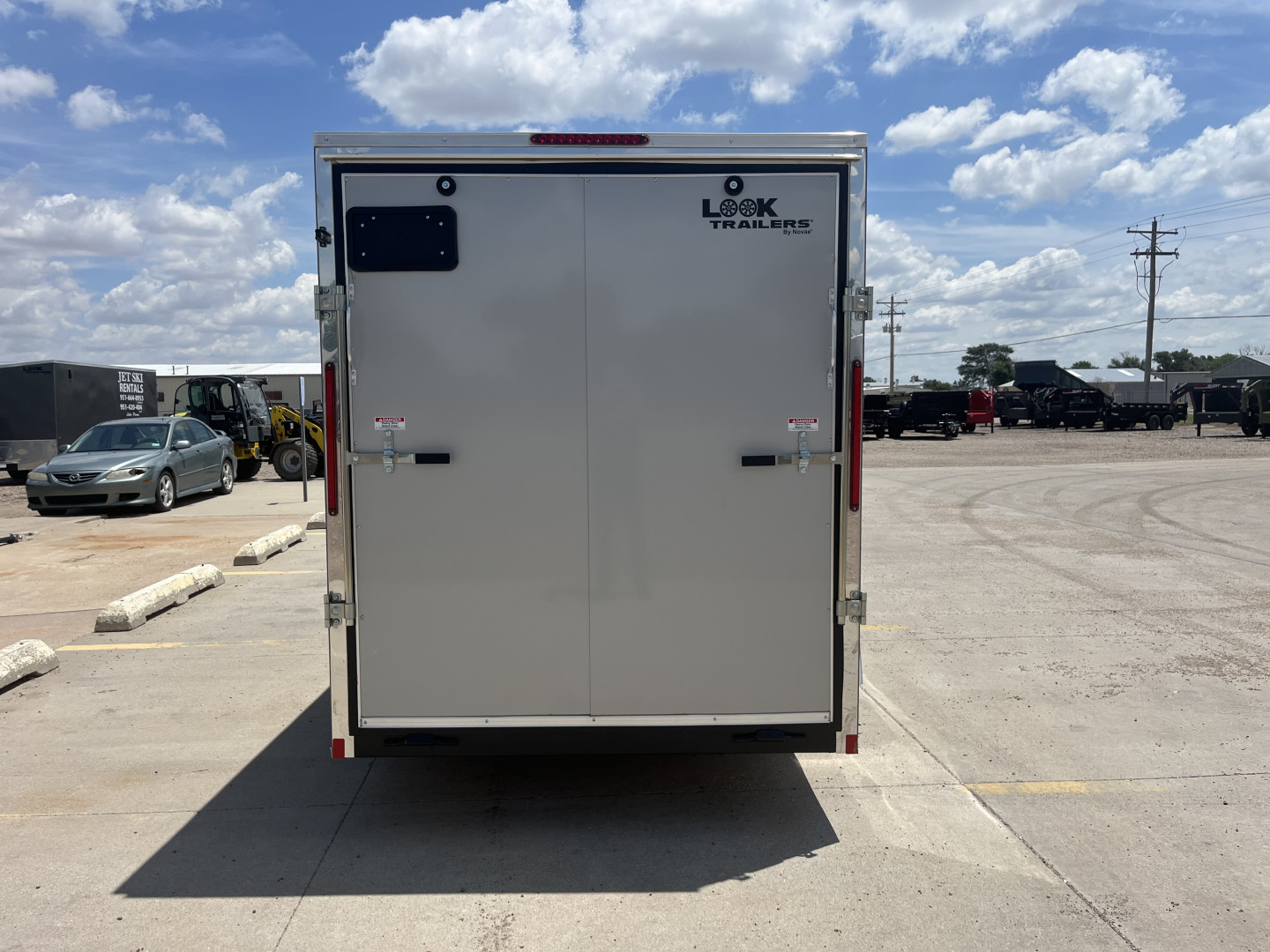 New 2025 LOOK TRAILERS 6' x 12' Single Axle .080 Composite Skin Cargo / Enclosed Trailer