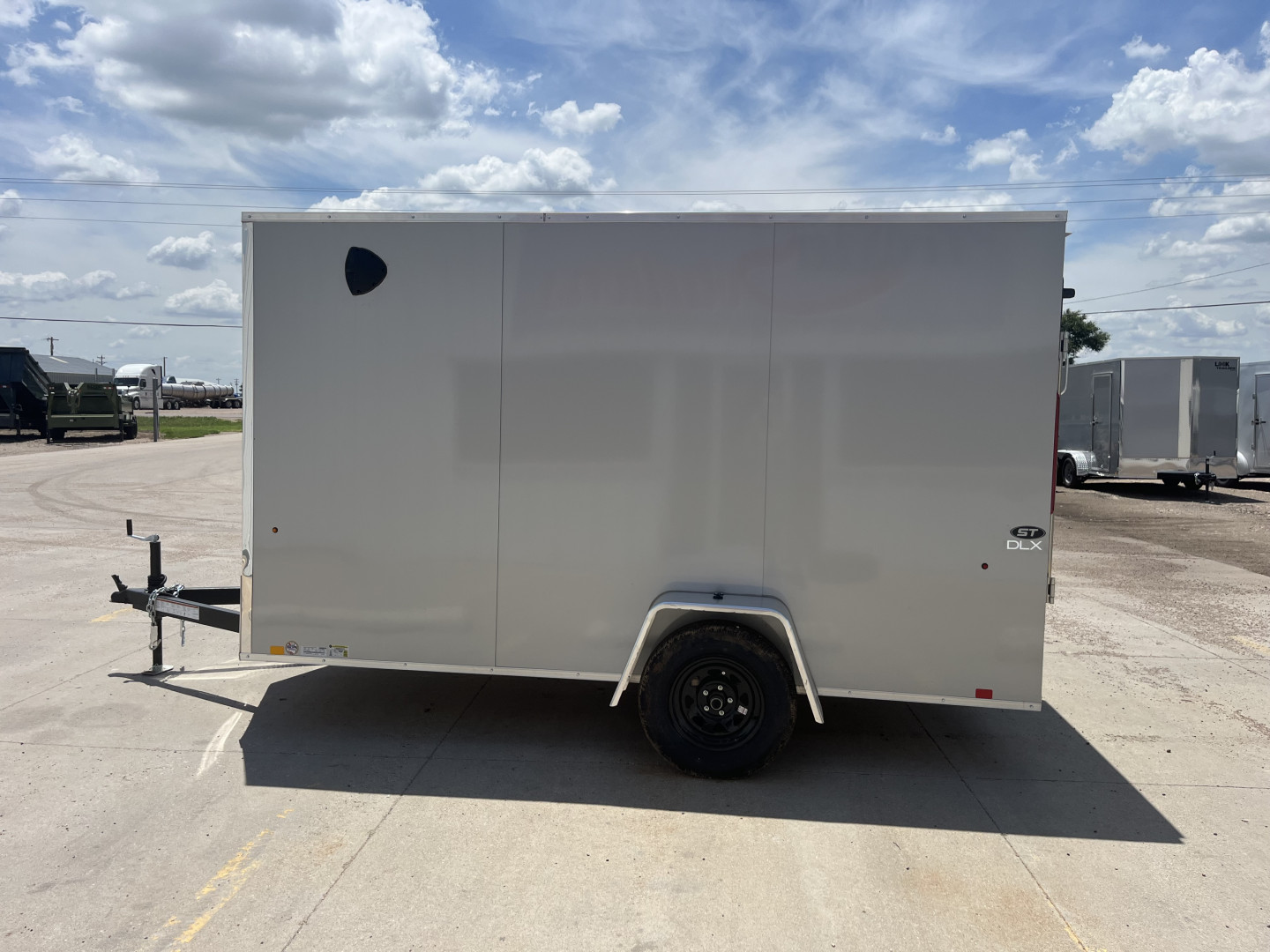 New 2025 LOOK TRAILERS 6' x 12' Single Axle .080 Composite Skin Cargo / Enclosed Trailer