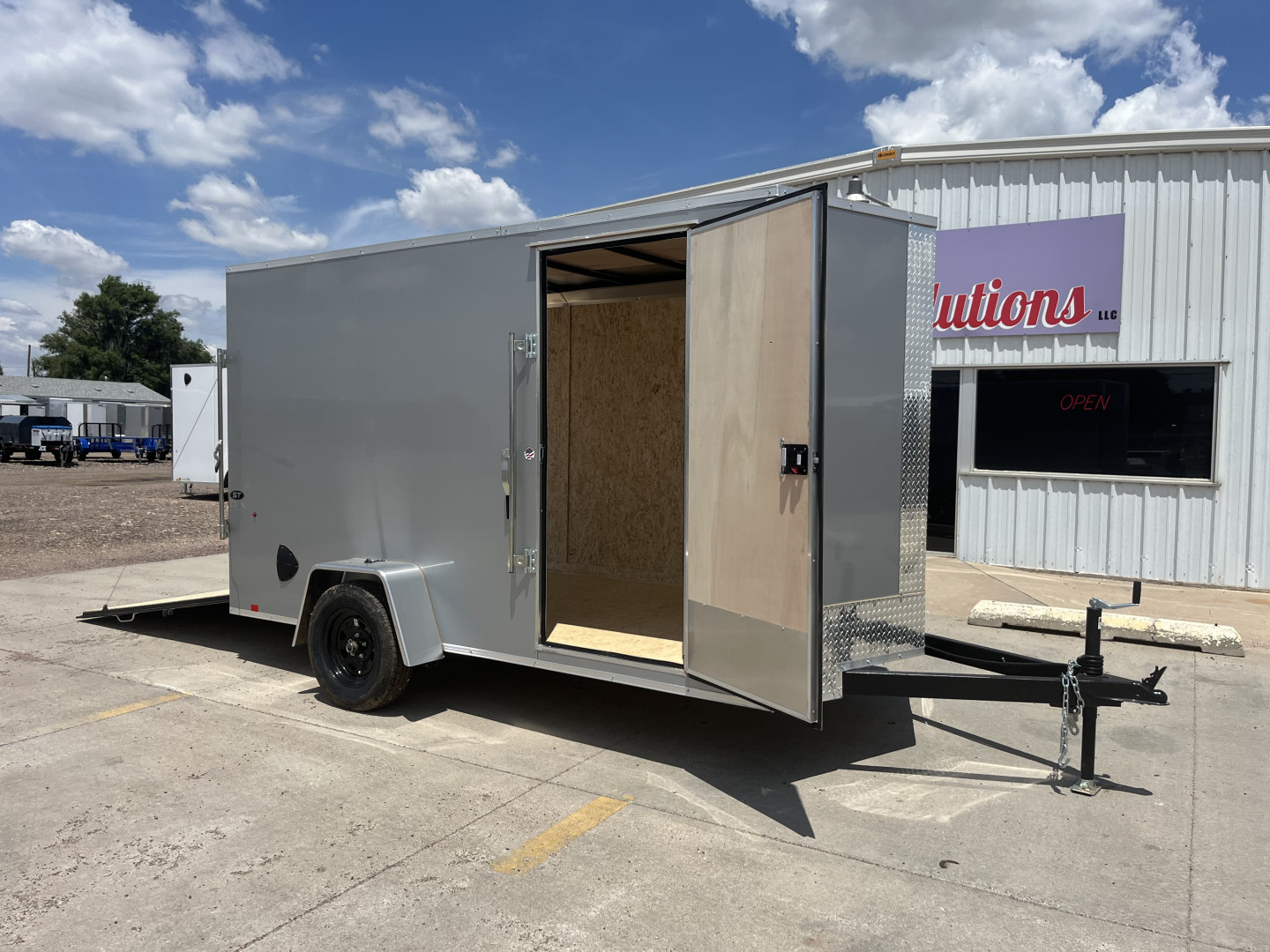 New 2025 LOOK TRAILERS 6' x 12' Single Axle .080 Composite Skin Cargo / Enclosed Trailer