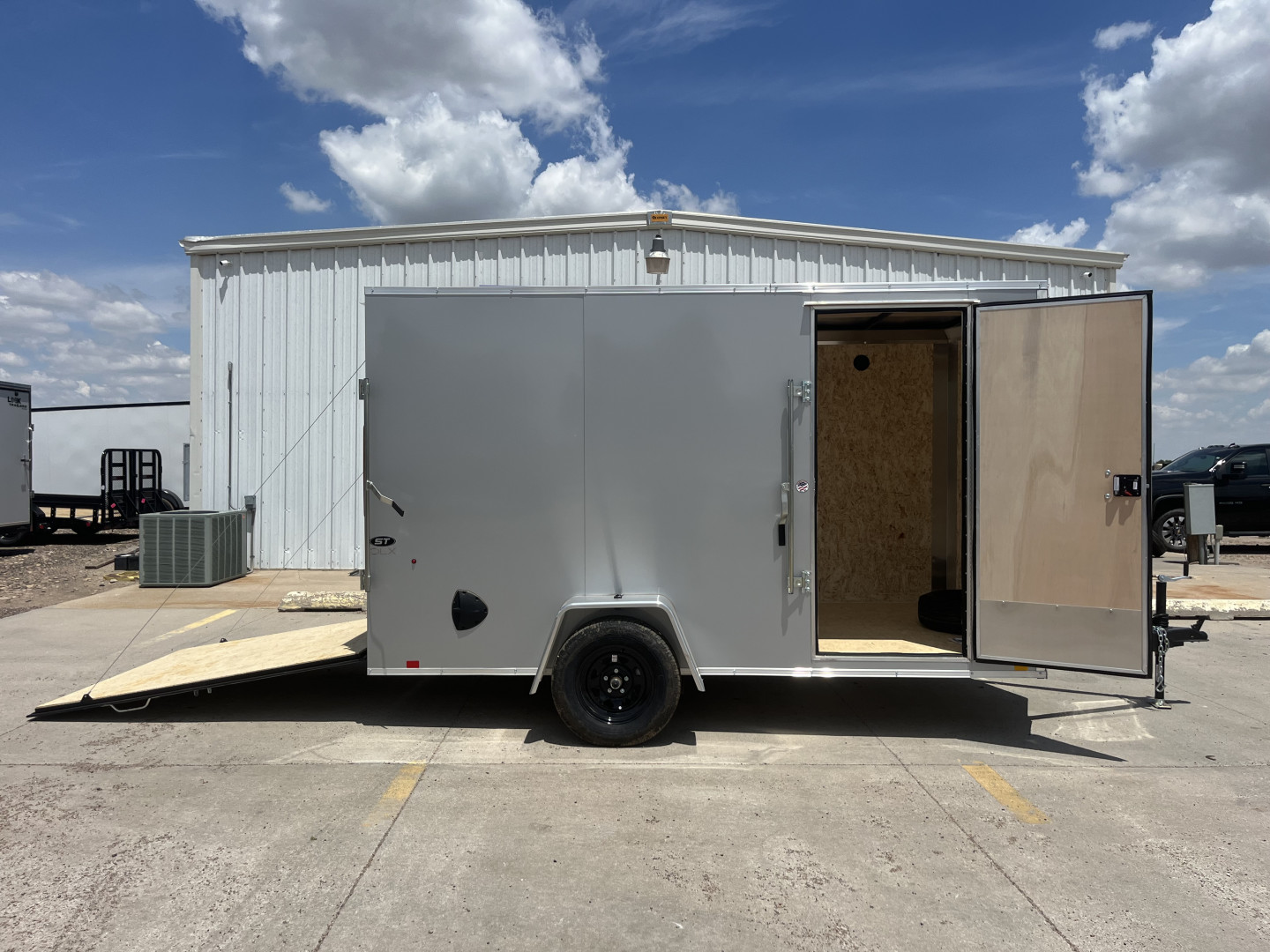 New 2025 LOOK TRAILERS 6' x 12' Single Axle .080 Composite Skin Cargo / Enclosed Trailer