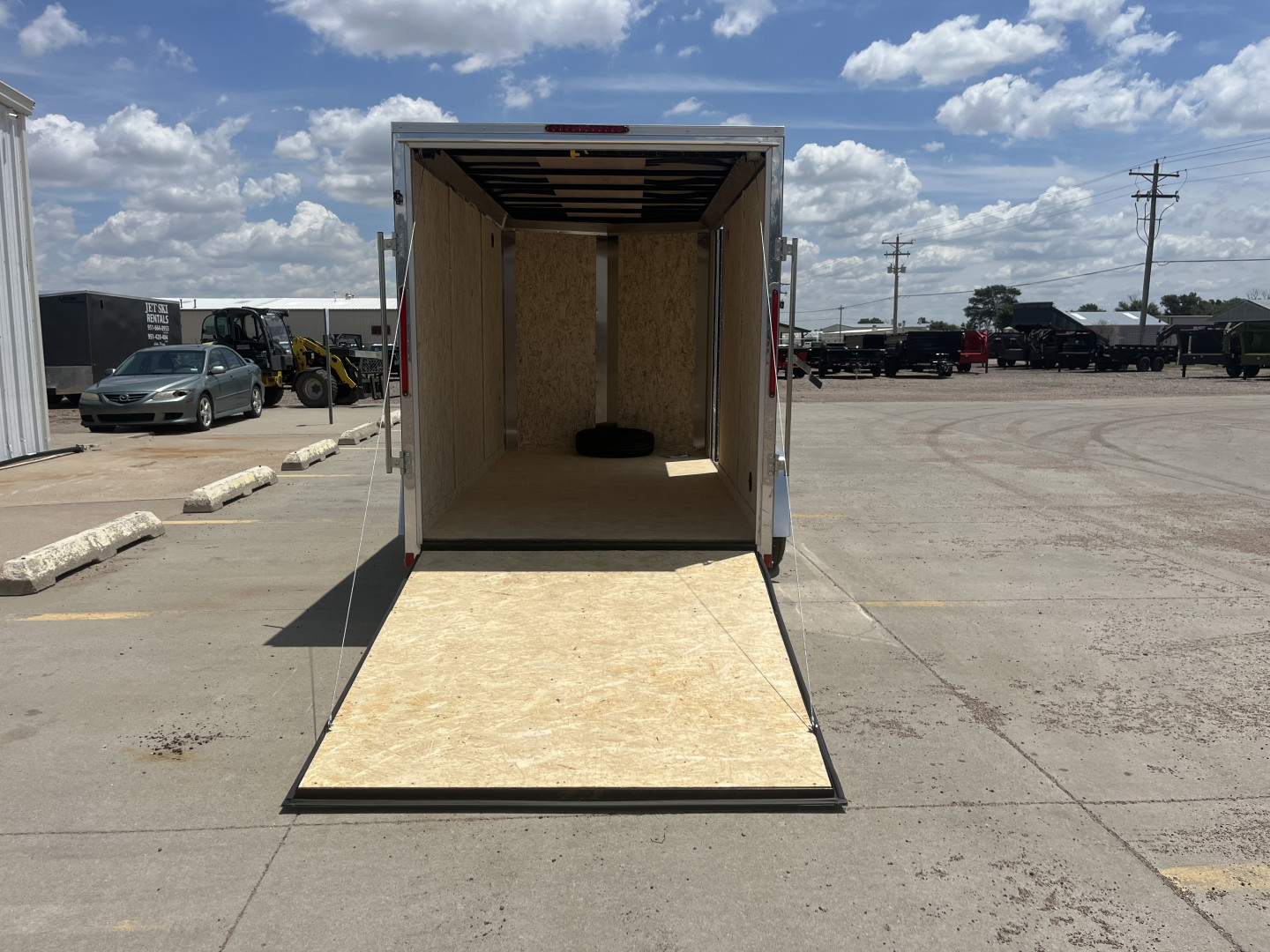New 2025 LOOK TRAILERS 6' x 12' Single Axle .080 Composite Skin Cargo / Enclosed Trailer