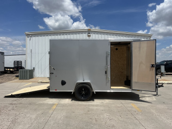 New 2025 LOOK TRAILERS 6' x 12' Single Axle .080 Composite Skin Cargo / Enclosed Trailer