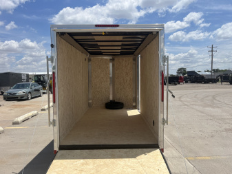 New 2025 LOOK TRAILERS 6' x 12' Single Axle .080 Composite Skin Cargo / Enclosed Trailer