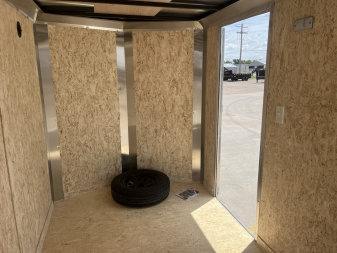 New 2025 LOOK TRAILERS 6' x 12' Single Axle .080 Composite Skin Cargo / Enclosed Trailer