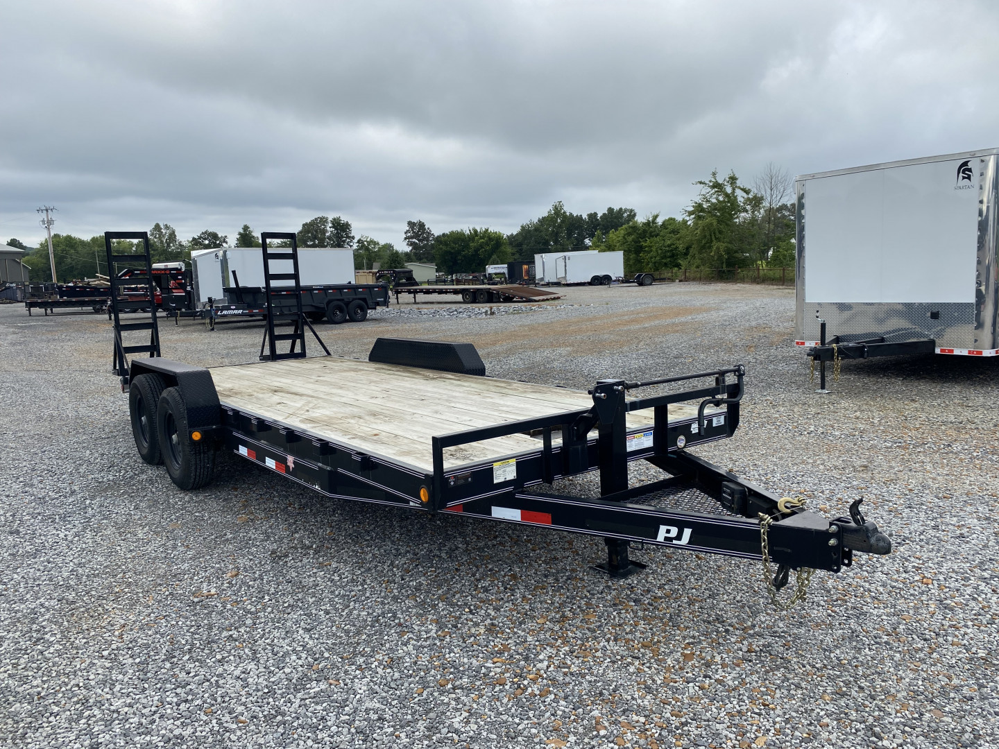Used 2020 PJ Trailers 83"X20' Equipment Trailer