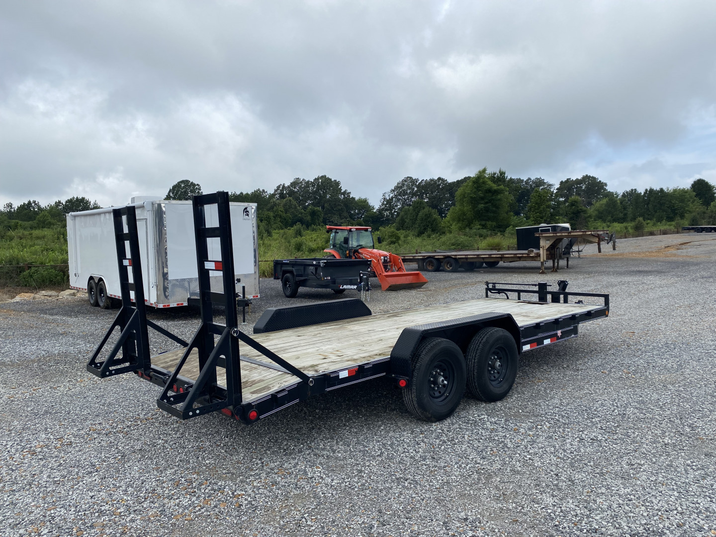 Used 2020 PJ Trailers 83"X20' Equipment Trailer