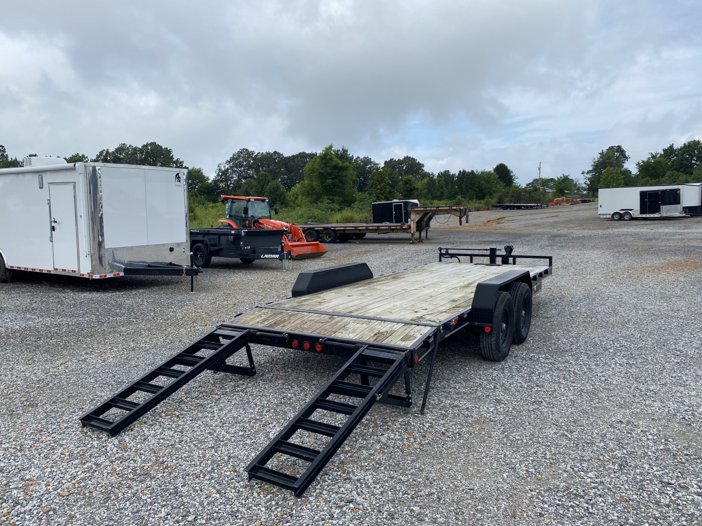 Used 2020 PJ Trailers 83"X20' Equipment Trailer
