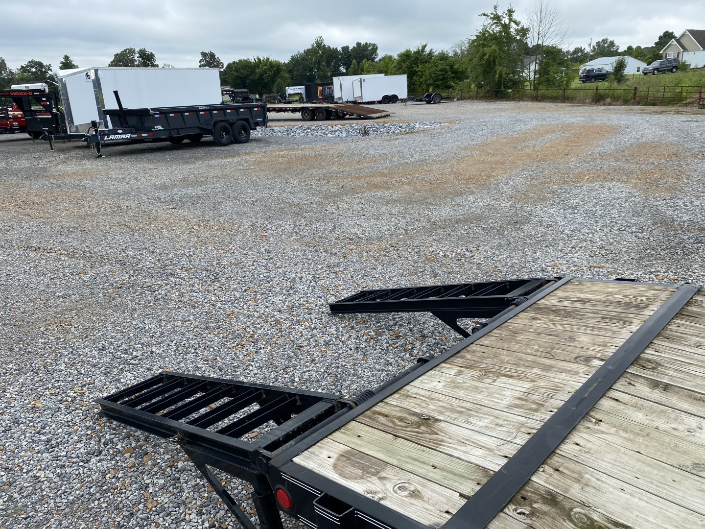 Used 2020 PJ Trailers 83"X20' Equipment Trailer
