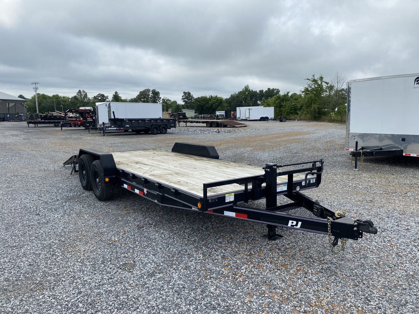 Used 2020 PJ Trailers 83"X20' Equipment Trailer