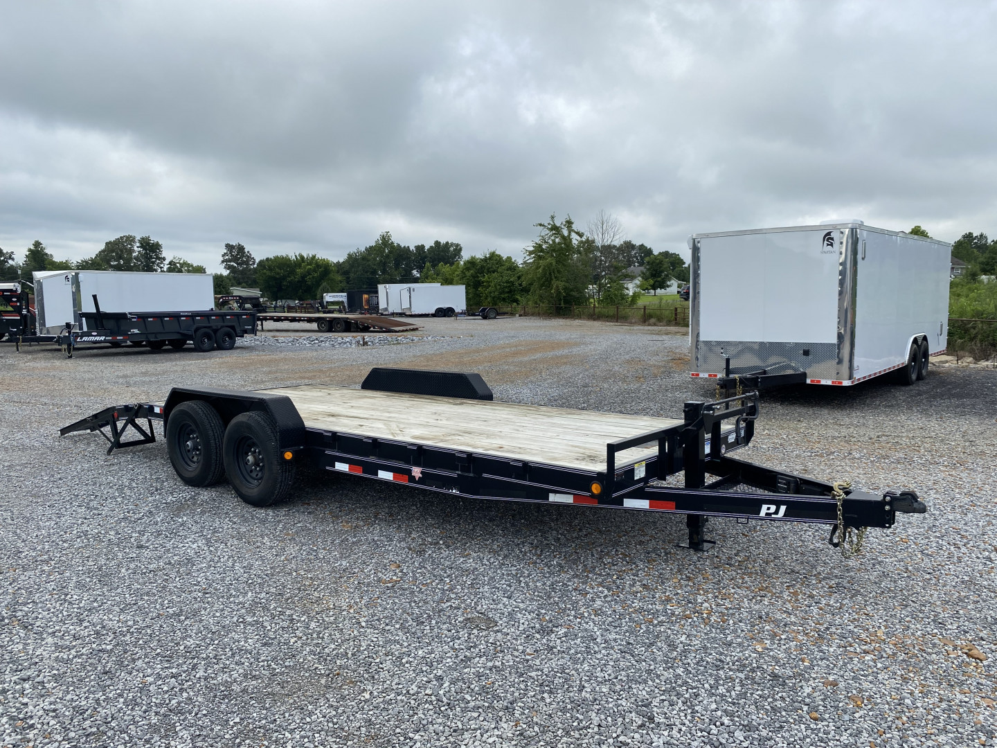 Used 2020 PJ Trailers 83"X20' Equipment Trailer