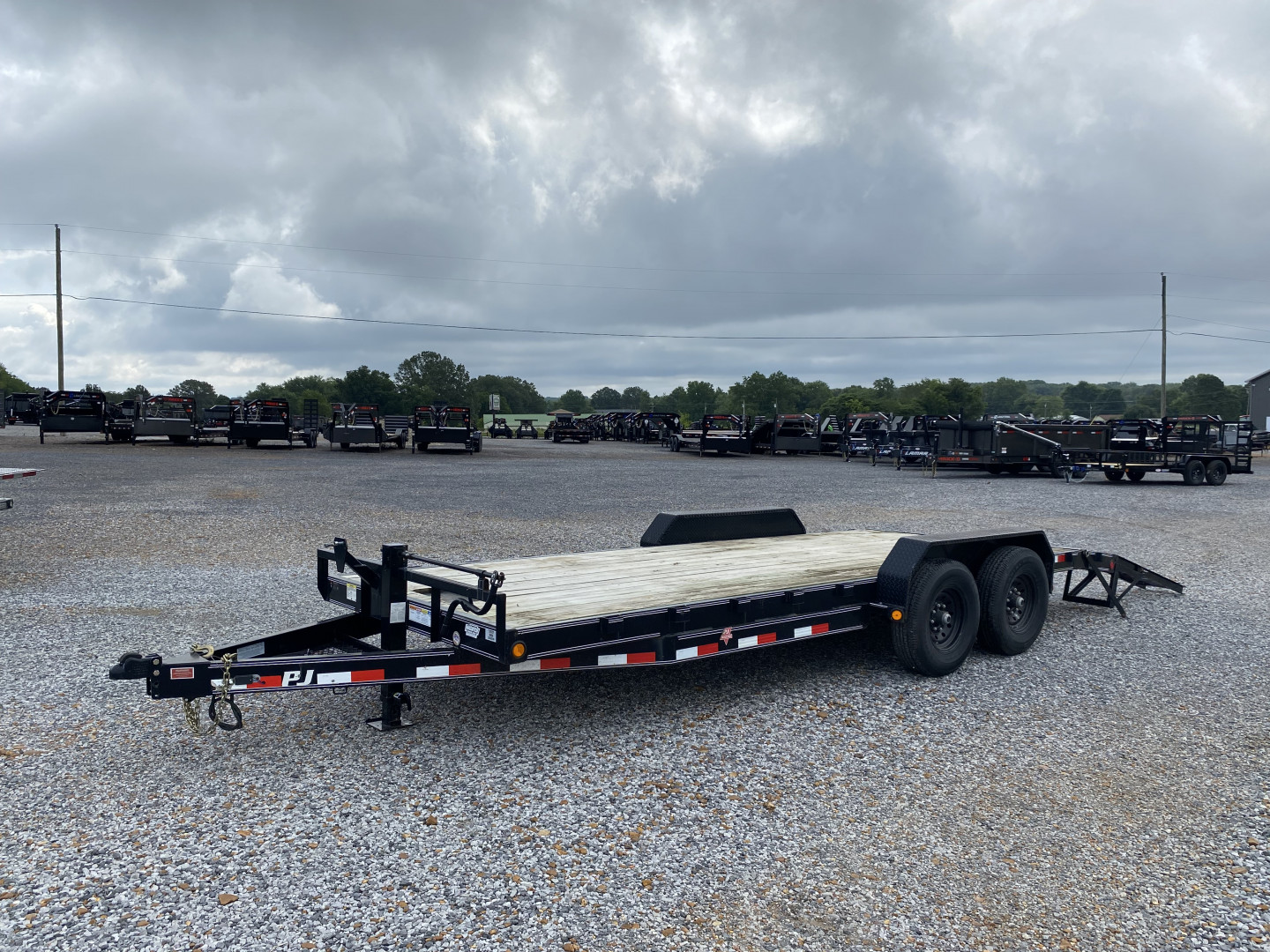 Used 2020 PJ Trailers 83"X20' Equipment Trailer