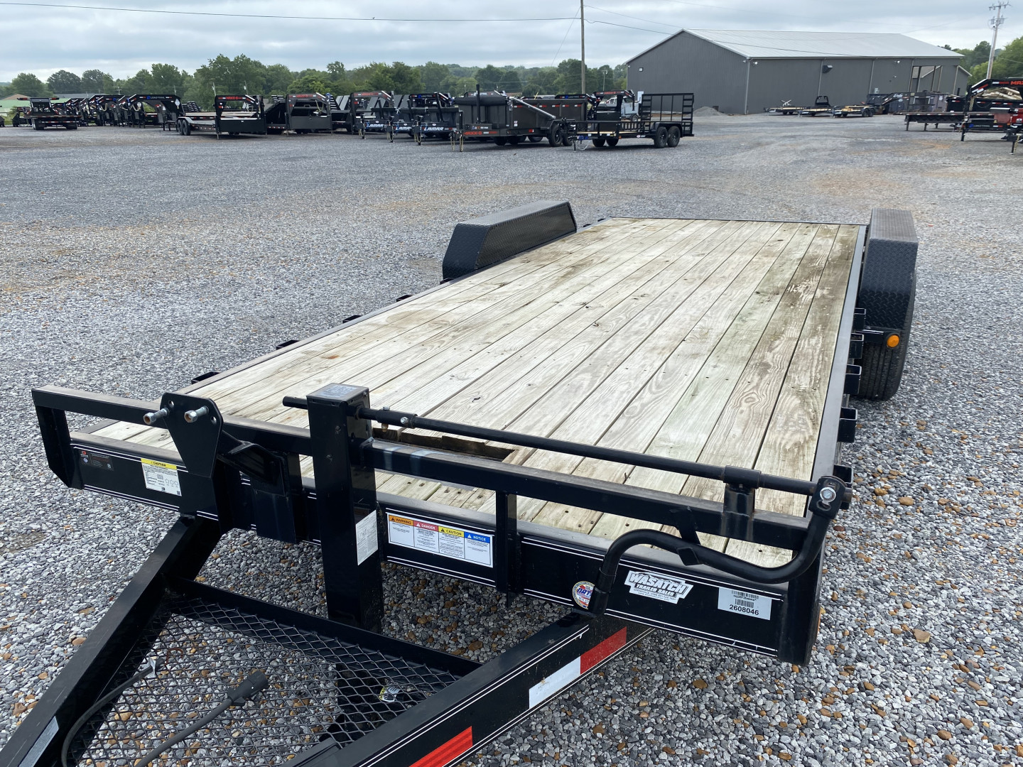 Used 2020 PJ Trailers 83"X20' Equipment Trailer