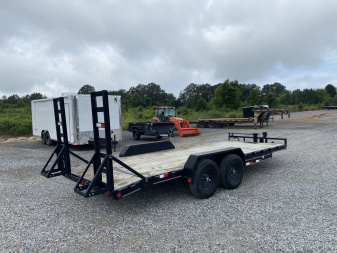 Used 2020 PJ Trailers 83"X20' Equipment Trailer