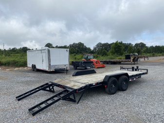 Used 2020 PJ Trailers 83"X20' Equipment Trailer