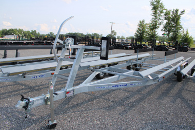 New 2026 Wolverine 24' TANDEM AXLE BUNK STYLE ALL PRO PONTONTOON TRAILER 48898 Boat Trailer