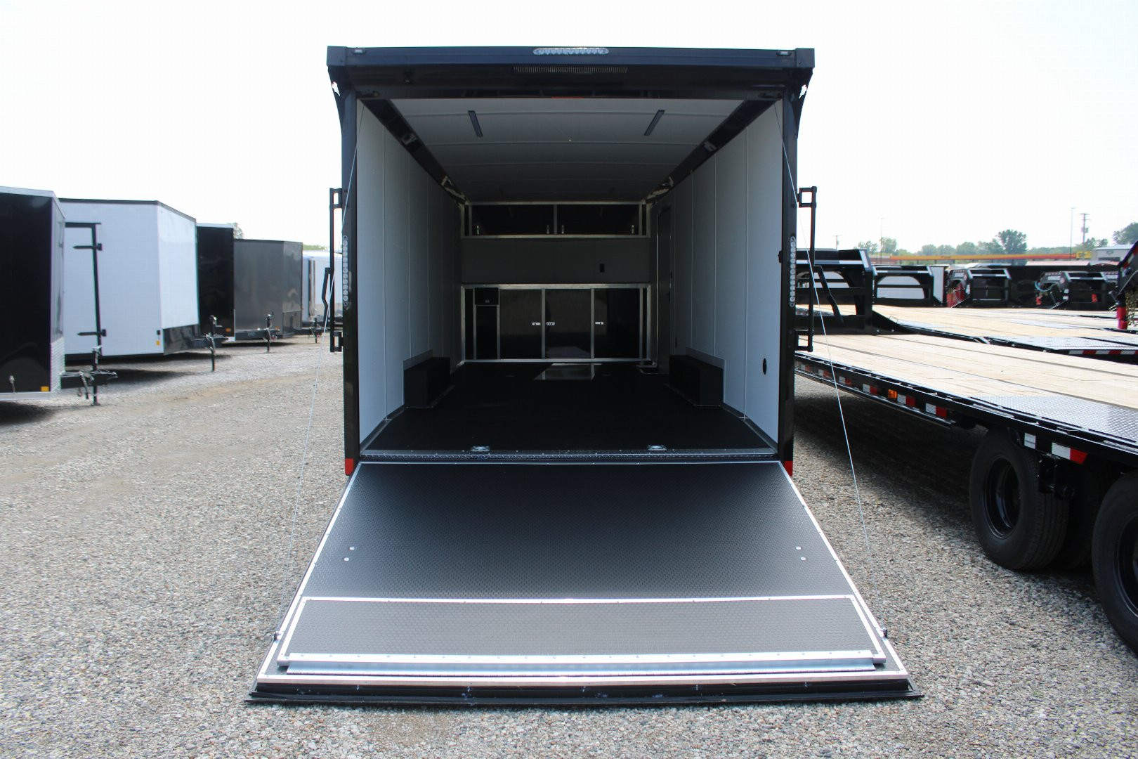 New 2025 American Hauler 8.5' X 24' ENCLOSED RACE TRAILER 48968 Car Hauler