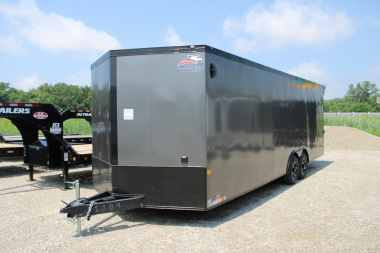 New 2025 American Hauler 8.5' X 24' ENCLOSED RACE TRAILER 48968 Car Hauler