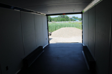 New 2025 American Hauler 8.5' X 24' ENCLOSED RACE TRAILER 48968 Car Hauler