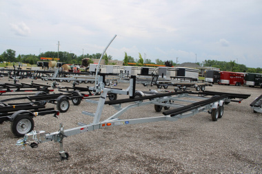 New 2025 Yacht Club Trailers 24' SB1 RANDEM AXLE BUNK STYLE PONTOON TRAILER 48612 Boat Trailer