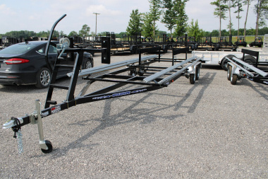 New 2026 Wolverine 24' TANDEM AXLE BUN STYLE ALL STAR PONTOON TRAILER 48811 Boat Trailer