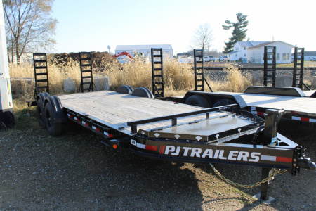 New 2025 PJ Trailers 20' EV 14K GVWR Equipment Trailer **CLEARANCE**