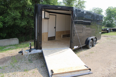 New 2025 Impact Trailers 7.5' X 23' RD ENCLOSED SNOWMOBILE TRAILER 5258 Snowmobile Trailer