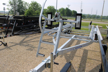 New 2025 Wolverine 24' TANDEM AXLE BUNK STYLE ALL PRO PONTOON TRAILER 5643 Boat Trailer