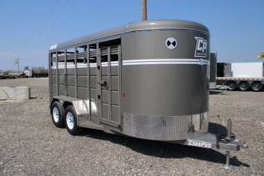 New 2025 CornPro 16' STOCK TRAILER 48440 Stock / Stock Combo Trailer